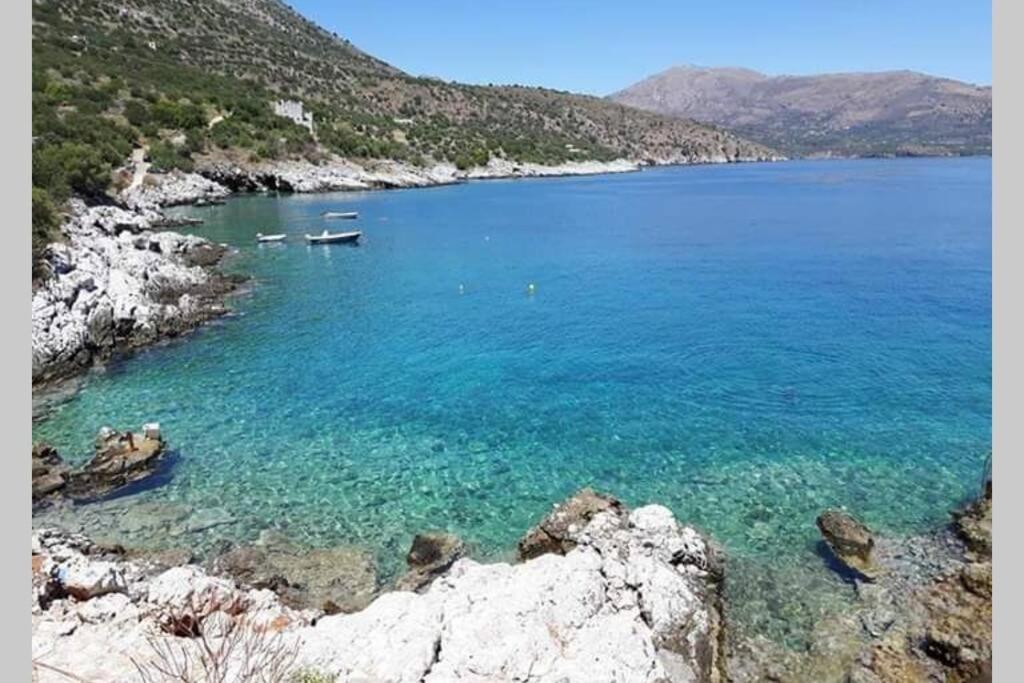 Villa Lagkadaki Sea View Argilia Bagian luar foto