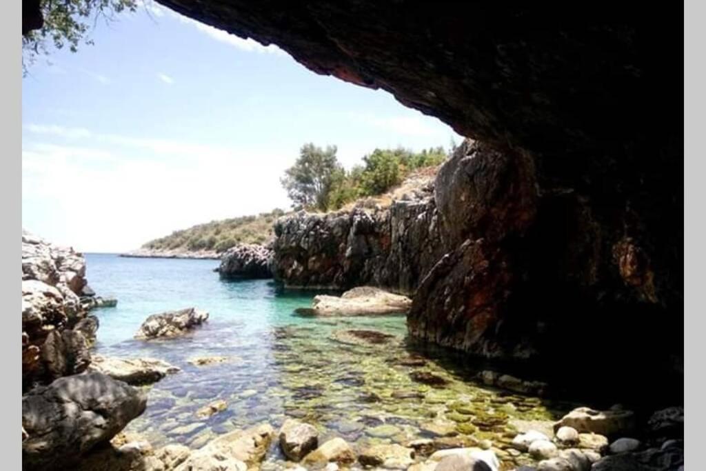 Villa Lagkadaki Sea View Argilia Bagian luar foto