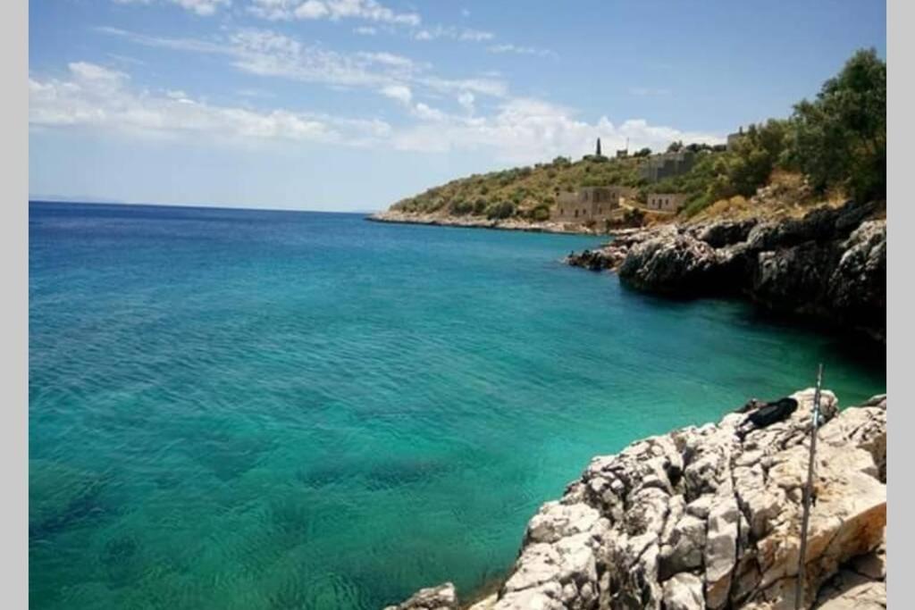 Villa Lagkadaki Sea View Argilia Bagian luar foto