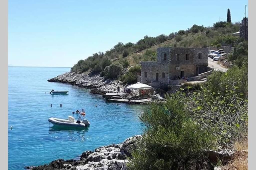 Villa Lagkadaki Sea View Argilia Bagian luar foto