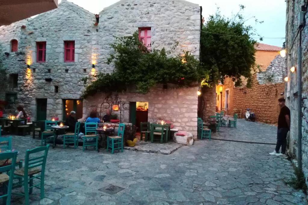 Villa Lagkadaki Sea View Argilia Bagian luar foto