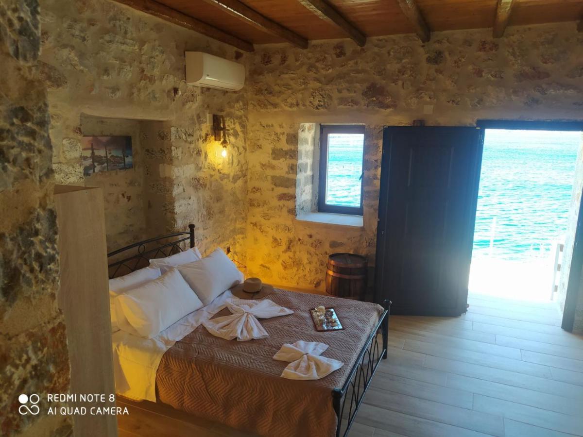 Villa Lagkadaki Sea View Argilia Bagian luar foto