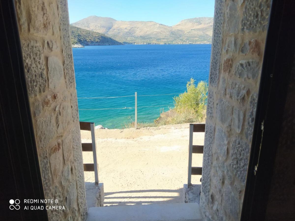 Villa Lagkadaki Sea View Argilia Bagian luar foto