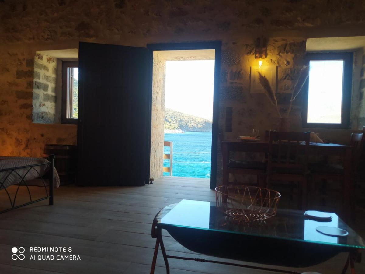 Villa Lagkadaki Sea View Argilia Bagian luar foto
