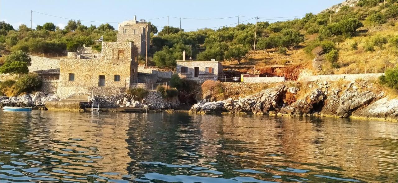 Villa Lagkadaki Sea View Argilia Bagian luar foto