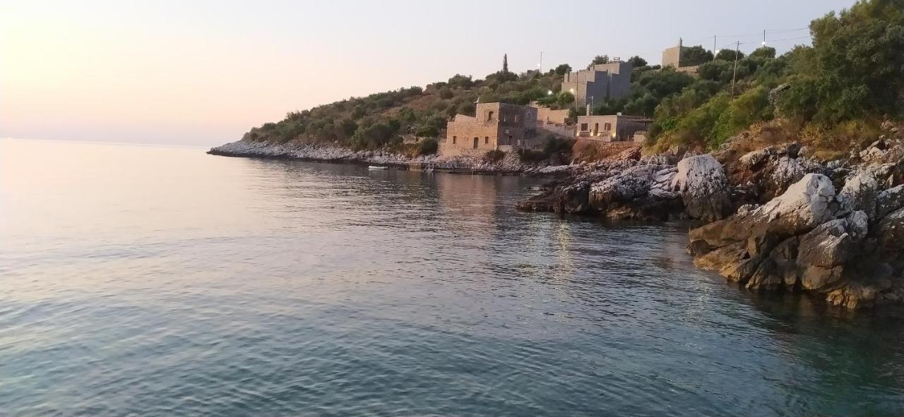 Villa Lagkadaki Sea View Argilia Bagian luar foto