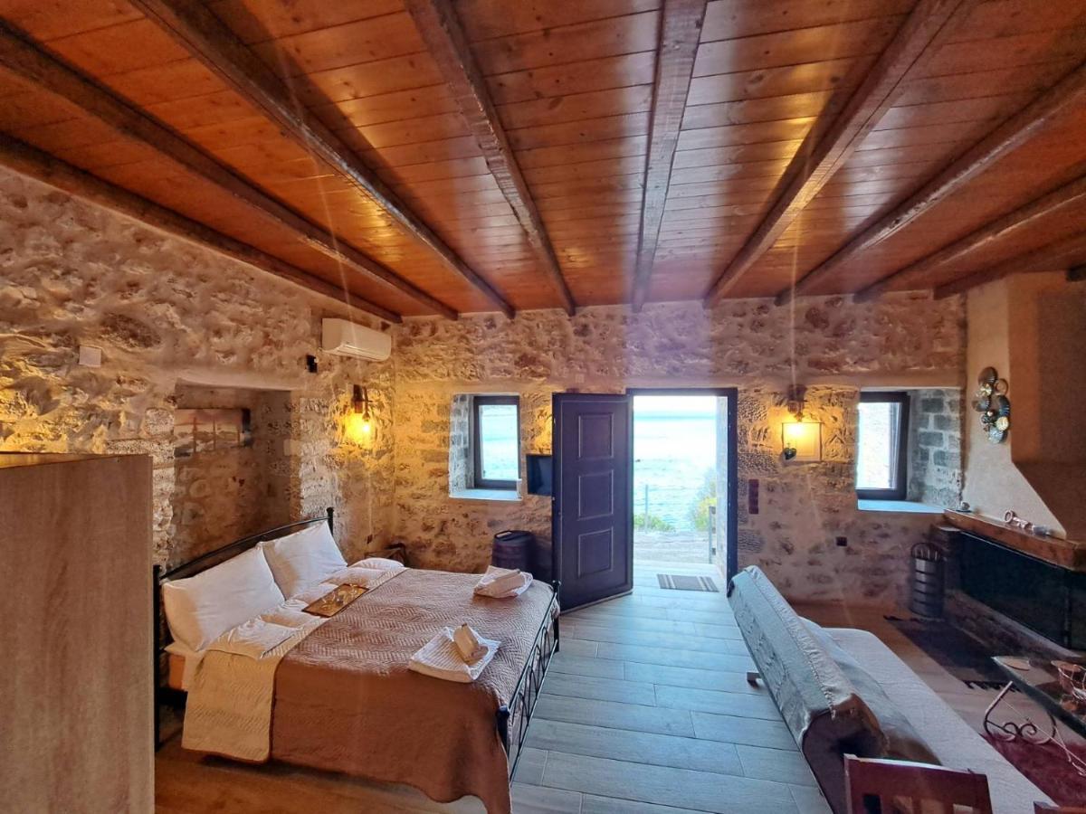 Villa Lagkadaki Sea View Argilia Bagian luar foto