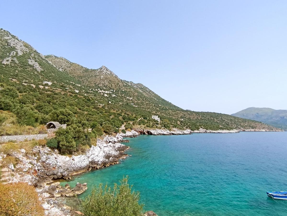 Villa Lagkadaki Sea View Argilia Bagian luar foto