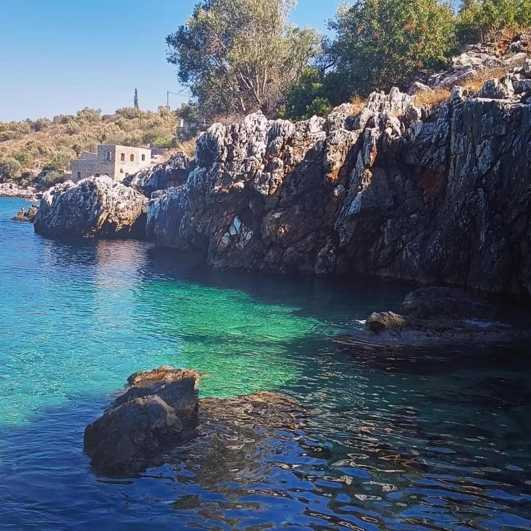 Villa Lagkadaki Sea View Argilia Bagian luar foto