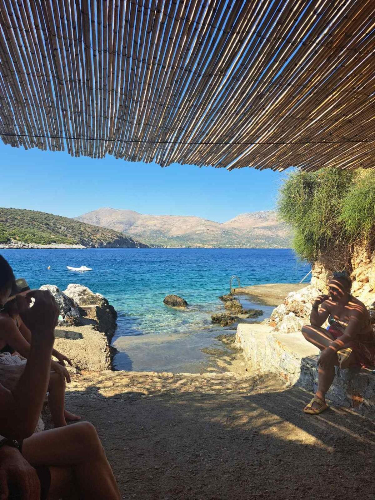 Villa Lagkadaki Sea View Argilia Bagian luar foto