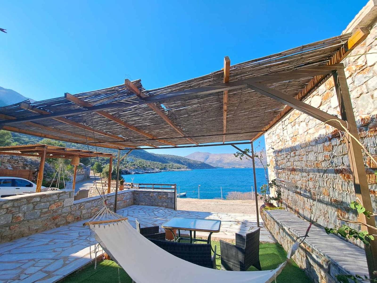 Villa Lagkadaki Sea View Argilia Bagian luar foto