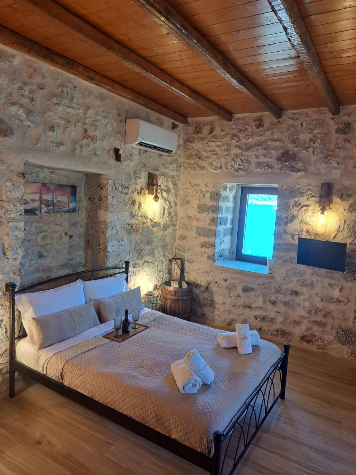 Villa Lagkadaki Sea View Argilia Bagian luar foto